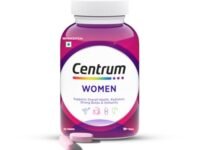 Centrum Women, World's No.1 Multivitamin with Biotin, Vitamin C & 21 vital Nutrients for Overall Health, Radiance, Strong Bones & Immunity (Veg) Pack of 30 Tablets