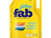 Godrej Fab Liquid Detergent Refill Pouch for Machine & Hand Wash - 1L