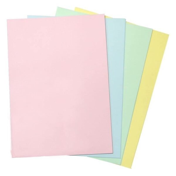 SIGNSTICK 100 Pcs. of 70gsm Color Sheets / Copy Printing Papers / Double Sided Colored Origami Art and Craft paper / A4 Sheets Folding Paper / DIY Craft Paper / School, Home, Office Stationery (Colour - Pastel Colours)_CLR_PPR_100