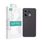 SPRIG Compatible with Mi Redmi Note 13 Pro Phone TPU Premium Back Cover Drop Tested Shock Proof Case for Boys and Girls with Camera Protection (Black)