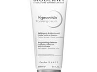 Bioderma Pigmentbio Foaming Cream Brightening Exfoliating Cleanser (Face & Body Wash) For Brightened Skin, 200 ml