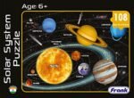 Frank Solar System Outer Space Puzzle for 6 Year and Above - Fun and Challenging - Educational Toys and Games for Focus, Memory, Mental Boost - 10155