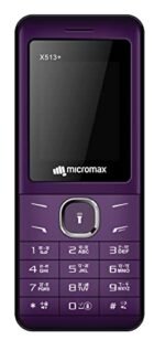 Micromax All-New X513+|Dual Sim Keypad Mobile with 1.8" Screen|Auto Call Recording|Power Saving Mode|Big Battery 1750 Mah|Bright Torch|Expandable Storage Upto 16Gb|Wireless Fm|Muave|,Purple