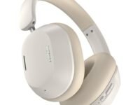 Noise Newly Launched Airwave Max 5 Wireless Over-Ear Headphones with Adaptive Hybrid ANC (up to 50dB), HFA Tech, 80H Playtime, Dual Pairing(Calm Beige)