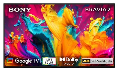 Sony BRAVIA 2 Series 126 cm (50 inches) 4K Ultra HD Smart LED Google TV K-50S20B (Black)