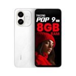 Tecno POP 9 5G (Aurora Cloud, 8GB+128GB) | D6300 5G Processor | 48MP Sony AI Camera | 4+ Year Lag Free Fluency |5000 mAh Battery |Dual Speaker | Without Charger