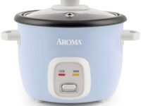 Aroma Housewares 4-Cups (Cooked) / 1Qt. Rice & Grain Cooker (ARC-302NGBL), Blue