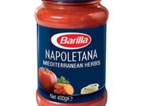 Barilla Pasta Sauce - Napoletana 400 gm, Non - GMO Project Verified, Vegan, Gluten free, No added Colour or Presevatives