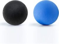 Baskety Massage Lacrosse Balls for Myofascial Release Trigger Point Therapy Muscle Knots and Yoga Therapy (Pack Of 2)