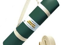 Boldfit Ethylene Vinyl Acetate Yoga Mats For Women and Men Exercise For Home Workout Gym Anti Slip Yoga Mat 4Mm For Kids Yoga&Gym Mats - Green
