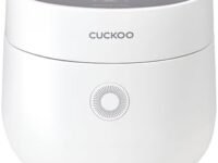 CUCKOO CR-0675FW 6-Cup (Uncooked) / 12-Cup (Cooked) Micom Rice Cooker with Nonstick Inner Pot, 13 Menu Modes, LCD Display, Fuzzy Logic Tech, Auto Clean (White)