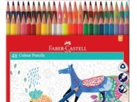 Faber-Castell 48 Triangular Colour Pencils|Multicolor
