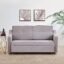 Home Centre Frodo Fabric Extended Sofa Bed - Grey