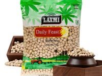 Laxmi Daily Feast White Peas Whole 1 Kg | Safed Vatana | Vatana | White Matar Whole