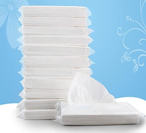 Rokoo Facial Tissues,Tissue Refill,Disposable Facial Tissues,Face Towel,Tissues Travel Size Pack For Purse,12 Packets