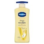 Vaseline Intensive Care Deep Moisture Nourishing Body Lotion 400 ml, Daily Moisturizer for Dry Skin, Gives Non-Greasy, Glowing Skin - For Men & Women