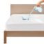 GADDA CO 100% Waterproof Premium Cotton Feel Mattress Protector Double Bed 78x72 Inch|Ultra Soft Breathable & Hypoallergenic Fitted Bed Protector Terry Cover (6.5x6 feet, Fits Upto 10 Inches, White)