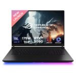 ASUS ROG Strix SCAR 18,Intel Core Ultra 9 275HX Gaming Laptop(NVIDIA RTX 5090-24GB/175W TGP/64GB/2TB/2.5K QHD+/18"/240Hz/Windows 11/M365 Basic(1Year)*/Office Home 2024/Off Black/3.30 Kg)G835LX-SA187WS