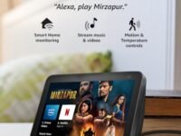 Amazon Echo Show 8 (2nd Gen) - Smart speaker with 8" HD screen, stereo sound & hands-free entertainment with Alexa (Black)