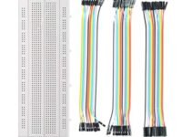 ApTechDeals Breadboard 840 point with jumper wires Set (20+20+20)