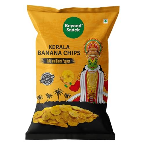 Beyond Snack Kerala Banana Chips - Salt & Pepper 30g/25 gms (Weight may vary)
