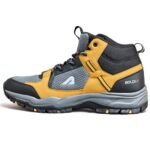Boldfit Trekking Shoes for Men Hiking Shoes for Men for Outdoor High Neck Anti Skid Boot Shoes Sandstorm, Multicolor