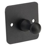 CALANDIS Matt Self-Adhesive Towel Hooks Punch Free Adhesive Hook Square for Bathrobe Style 2