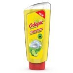 DABUR Odopic Dishwash Creme Lime - 750Ml (Liquid Gel) With Aloevera For Sensitive Hands Fresh Fragrance Powerful Grease Cleaner Removes Toughest Stains 50% Less Scrubbing Leaves No Residue