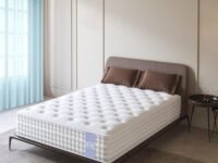 LOOM & NEEDLES 78x72x6 Inches King Size Mattress | Reactive Dual Comfort Pocket Spring Mattress | 5 Zoned 7 Layer Orthopedic Medium Firm Bed Mattresses | HD Memory Gel Foam Gadda | Spring Mattress