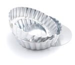 Prime Bakers and Moulders Aluminium Round Pie Baking Dish/Quiche Pans with Loose/Removable Bottom- 2 Piece (7 Inch)