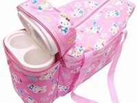 SS Kids Gallery Mother Bag for New Born Babies/Nappy Baby/Diaper Bag/Mummy Bag/Handbag for Travel - Multi-Function Bag - Pink