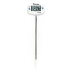 SYGA Digital BBQ Food Thermometer Instant Read Meat Candy Cooking Food Thermometer 180 Degree Rotatable Large Screen Long Probe for Kitchen Grill Meat Milk Yogurt Temperature - White