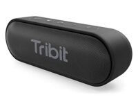 Tribit Updated Version XSound Go Wireless Bluetooth 5.3 Speakers with Loud Stereo Sound & Rich Bass 16W,24H Playtime,150 ft Bluetooth Range,Outdoor Lightweight IPX7 Waterproof,Built-in Mic (Black)