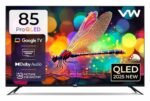 VW 215 cm (85 inches) Pro Series 4K Ultra HD Smart QLED Google TV VW85GQ1