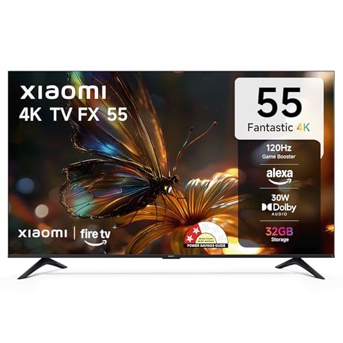 Xiaomi 138 cm (55 inch) FX Ultra HD 4K Smart LED Fire TV L55MB-FIN