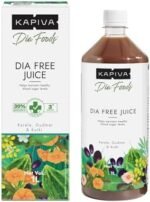 Dia Free Juice, 1L - Pack of 2 | Clinically Proven blood sugar care | Amla, Karela, Jamun, Guduchi & 7 More