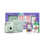 Fujifilm Instax Mini 12 Moments Box with 20 Shots- Green