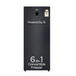 Godrej 436 L 2 Star With AI Tech, 95%+ Food Surface Disinfection With Nano Shield Technology Inverter Frost Free Double Door Regalis Refrigerator (RF EON 438B RCI MT BK, Matt Black)