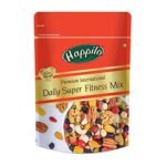 Happilo Premium International Daily Super Fitness Trail Mix of 20+ Varieties Dry Fruits Nuts, Seeds & Berries, Roasted Crunchy & Nutritious Healthy Snack, 160 g