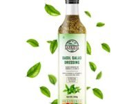 Healthy Salad Dressing | Basil | 500 gms | Omega 3, 6, 9 | Vitamin E | Vitamin A | Calcium | Iron | No Sugar Added | No Cholesterol | No Trans fat | PET Bottle