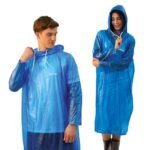 Lifelong Waterproof Unisex Rain Coat Hooded Full Sleeves Outdoor Men, Women, Boys & Girls Rainwear Poncho Raincoat for Camping, Hiking & Travelling (1Pc)