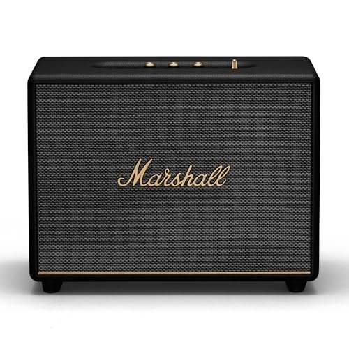 Marshall Woburn III Wired Connectivity Home Speaker with HDMI Input, Bluetooth 5.2 & RCA or 3.5mm Input - Black