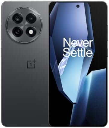 OnePlus 13R Dual SIM 256GB ROM + 12GB RAM (GSM ONLY | NO CDMA) Factory Unlocked 5G Smartphone (Nebula Noir) - International Version