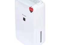 SHARP Electric Home Dehumidifier Machine with Plasmacluster Tech (fight against mold, virus, fungus). Absorbs moisture I Clothes dryer I Covers: 250 sq. ft. I Drain 10L/day I ‎DW-P10M-W