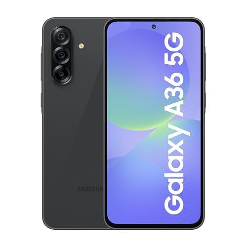 Samsung Galaxy A36 5G (Awesome Black, 8GB, 128GB) | Gemini Live | Awesome Intelligence (AI): Circle to Search, My Filter, Object Eraser | 4nm Snapdragon Processor | Flagship Grade Camera