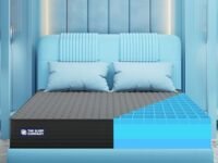 The Sleep Company SmartGRID Orthopedic Pro - Doctor Recommended Mattress | Japanese Patented Technology | 5 Zone Support for Back Pain Relief | 10 Year Warranty | King Size Firm Bed Mattress 78x72x10