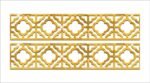 Wall1ders Wall Border, Mirror Stickers for Wall, Acrylic Mirror Wall Decor Sticker, Wall Mirror Stickers, Acrylic Stickers, Wall Stickers for Hall Room, Bed Room, Kitchen. (Gold)- Pack of 10