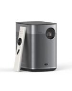 XGIMI Halo+ GTV 2024 NEW Portable Projector, Google TV with Licensed Netflix, 700 ISO Lumens, 2 x 5W Harman Kardon Speakers, Auto Focus, ISA, Wi-Fi, Built-in Battery with 2.5 Hours Playtime