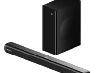 boAt 2025 Launch Aavante 2.1 1600D, Dolby Audio, 160W Signature Sound, 2.1CH with Wired Subwoofer, Multiple Ports & EQ Modes, Bluetooth Sound bar, Home Theatre Soundbar Speaker (Premium Black)