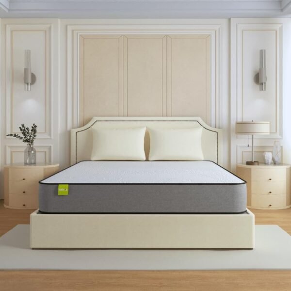 wakeup INDIA | Imperious Mattress | Spine Align Orthopedic Memory Foam | 10 Year Warranty | King Size 75x72x8 Inch Mattress | Medium Firm